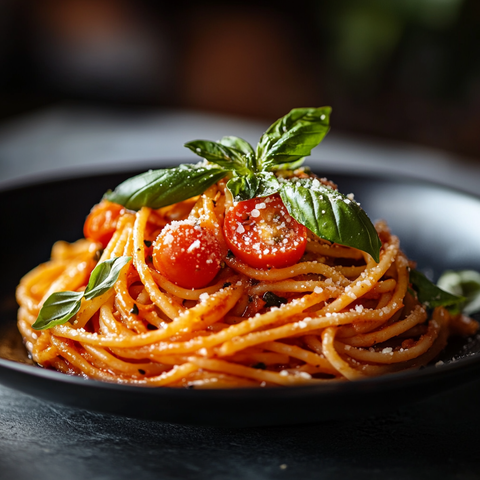 Mølk-Tomaten-Pasta mit Basilikum – Cremig, Frisch, Köstlich