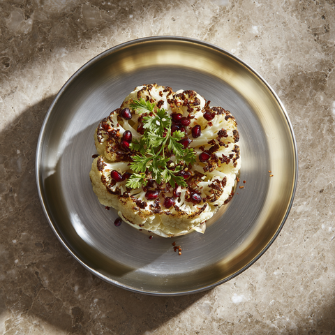 Creamy Harissa-Blumenkohl aus dem Ofen mit Oat Mølk: Like M!lk 3,5 %