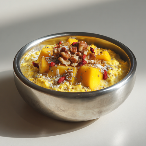 Mølk Light 1,8% Golden Milk Overnight Oats