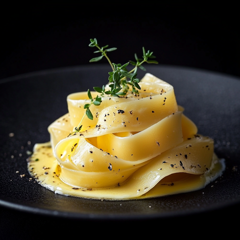 Vegane Pasta mit cremiger Mølk-Kräuter-Zitronensoße 🍋🌿