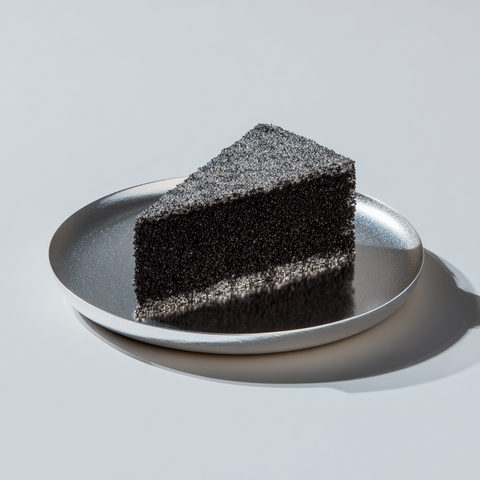 Schwarzer Sesam Mølk Cake