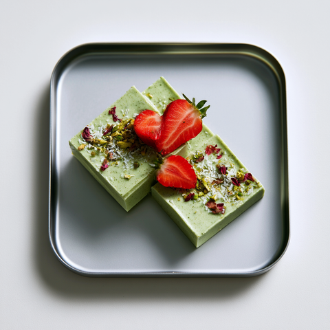 Frozen Matcha Kokos Bars