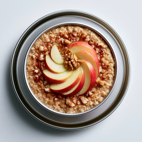 Apfel-Zimt-Baked-Oats