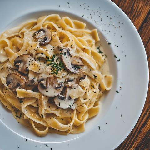 Vegane Pasta mit cremiger LikeMilk 3.5%-Sauce: Das Rezept für dein neues Lieblingsgericht